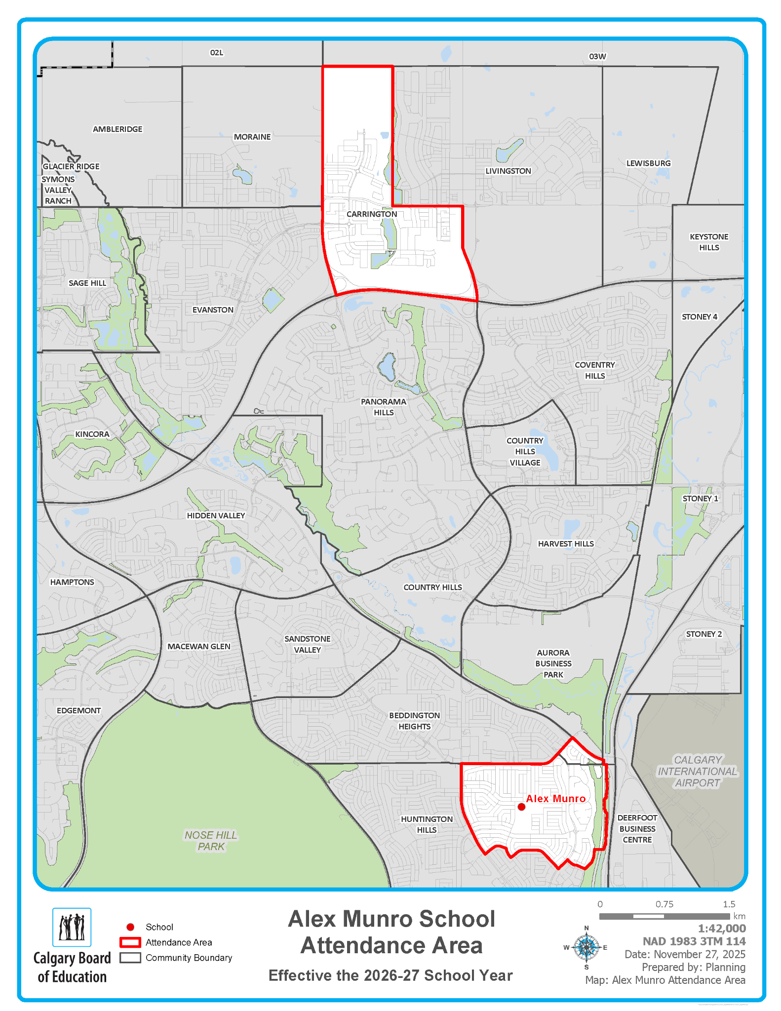 20251204 Carrington Designation Changes Notice Map1
